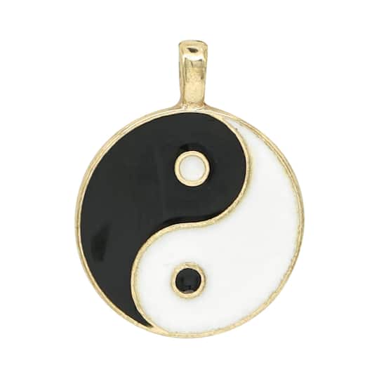 12 Pack: Yin Yang Pendant by Bead Landing&#x2122;